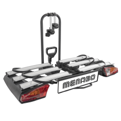 Menabo Antares 3 zusammenklappbarer Fahrradträger für 3 Fahrräder