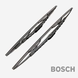 Tergicristalli Bosch Twin 704 Set Anteriore - 700mm E 650mm, Tecnologia Doppia Gomma