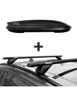 OWEN Dachträger 3.0 schwarz & Dachbox 320L - Bundle