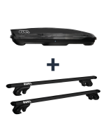 OWEN Dachträger 5.0 schwarz & Dachbox 420L - Bundle