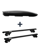 OWEN Dachträger 5.0 schwarz & Dachbox 620L - Bundle