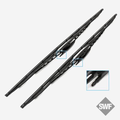 SWF Standard Scheibenwischer mit integrierter Waschwasserdüse 600mm & 600mm 116341