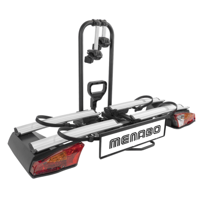 Menabo Antares 2 zusammenklappbarer Fahrradträger für 2 Fahrräder