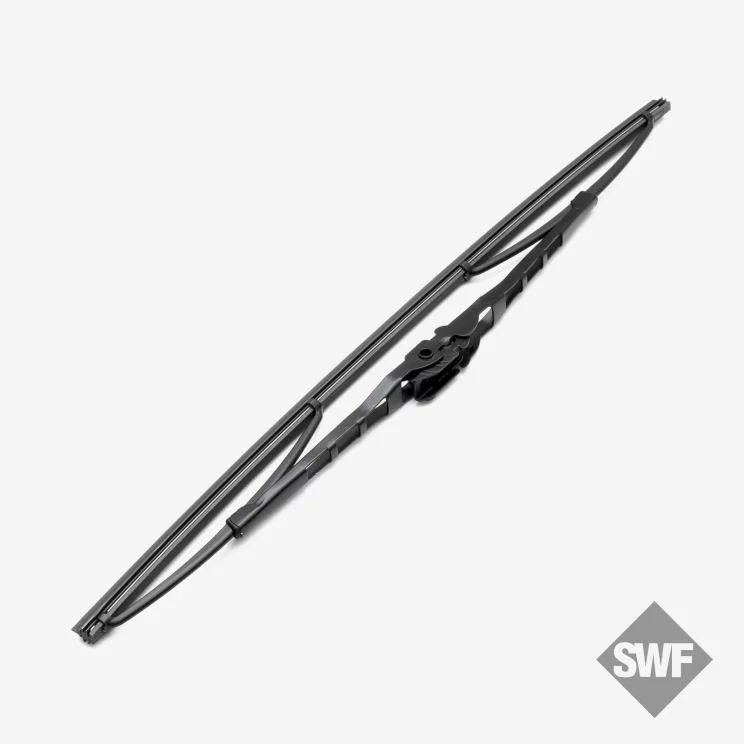 SWF Flachbalken-Wischblätter 24/19 Zoll - Mit Spoiler Für Beste Sicht